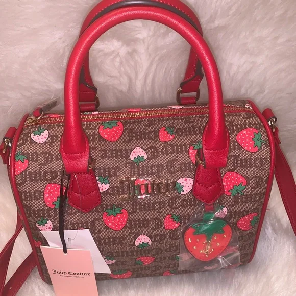 New! Juicy Couture Strawberry bag - Picture 1 of 4
